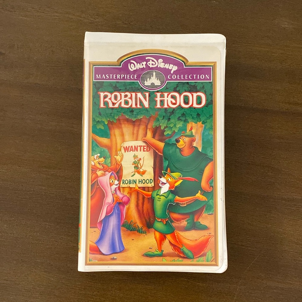 Robin Hood VHS (1189) Walt Disney Masterpiece Collection Digitally Mastered